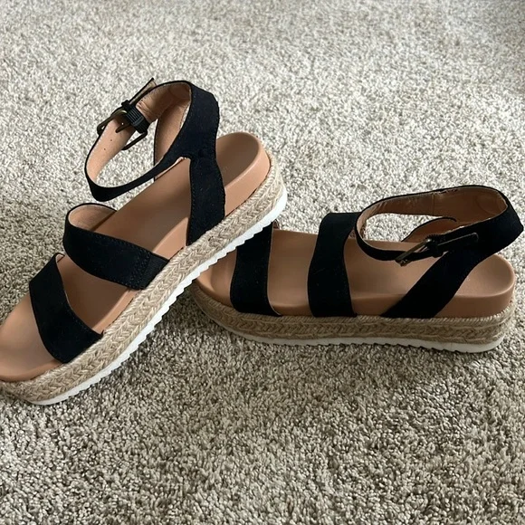 Universal Thread Shoes Target Universal Thread Black Sandal